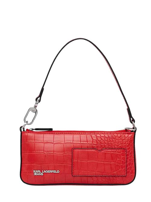 Mini borsa stampa coccodrillo Karl Lagerfeld jeans | B3W30290433